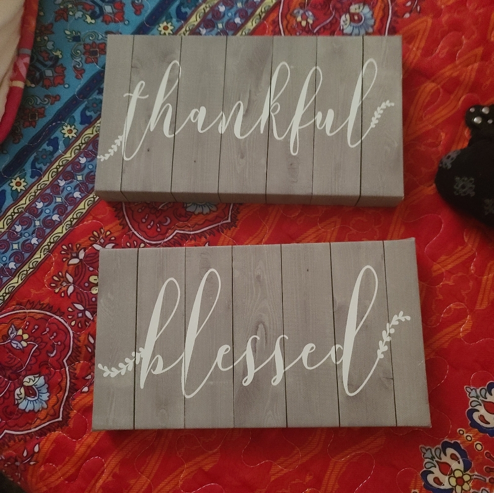 Inspirational wall decor